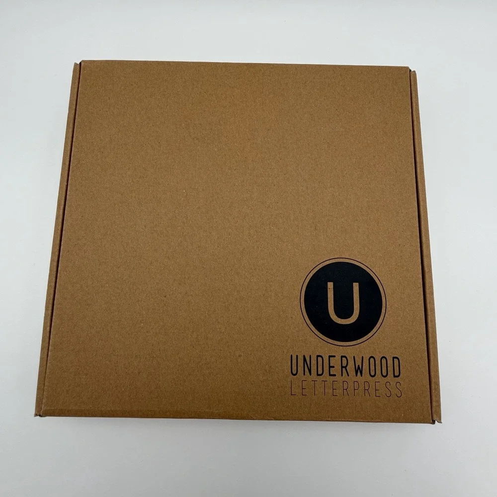 Underwood Letterpress Wooden Letter Board Set – Home Message Display New‎